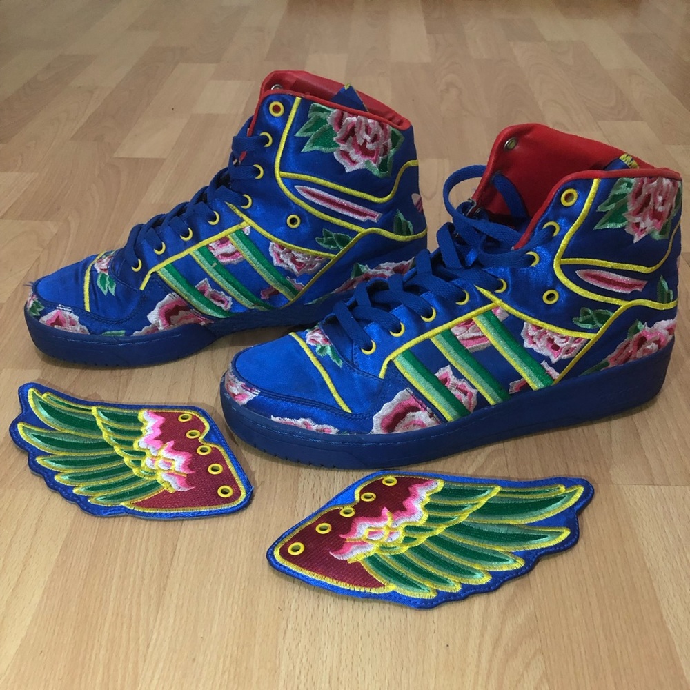 Adidas Jeremy Scott Wings Floral Chinese New Year